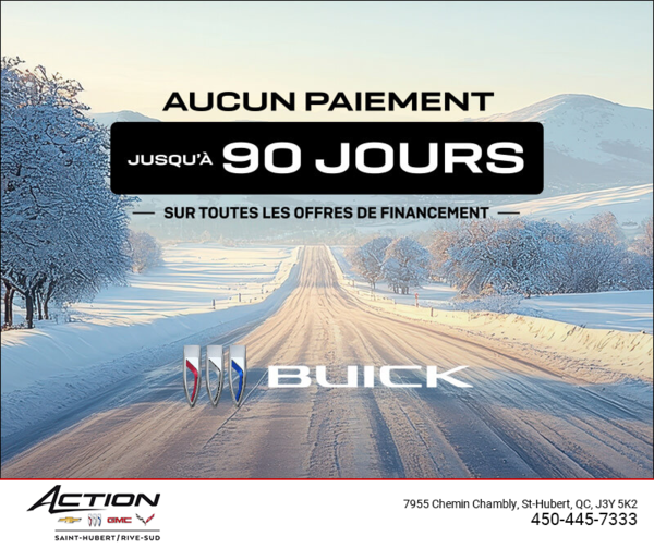 Événement Buick 90 jours