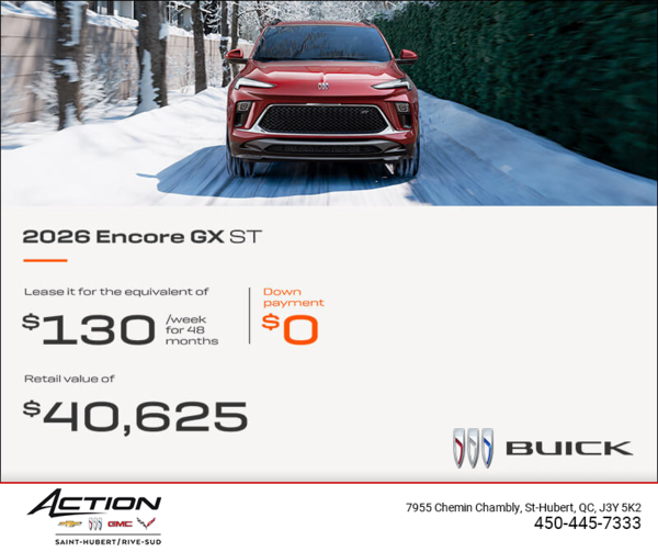 Get the 2026 Buick Encore GX