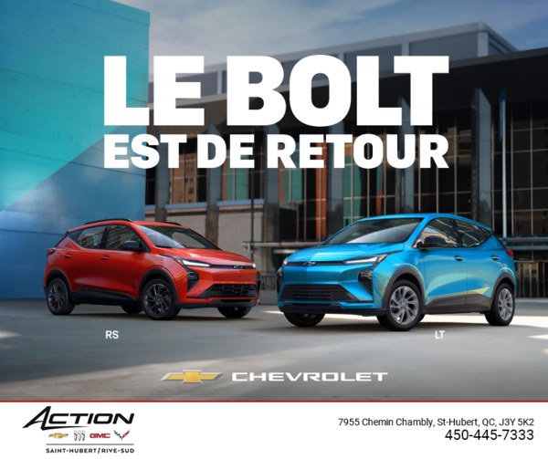 Procurez-vous le Chevrolet Bolt 2027