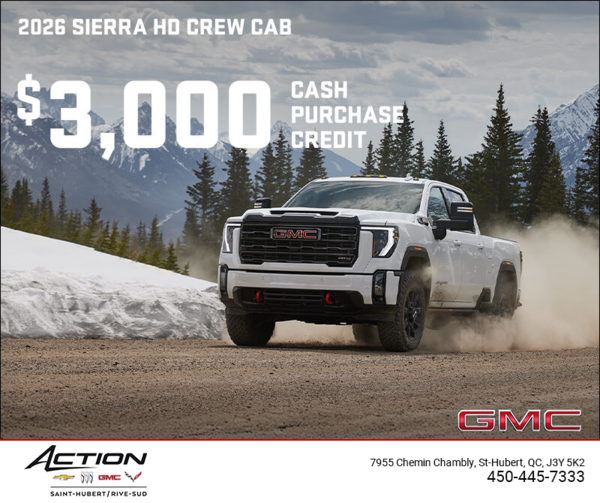 The 2026 GMC Sierra HD Crew Cab