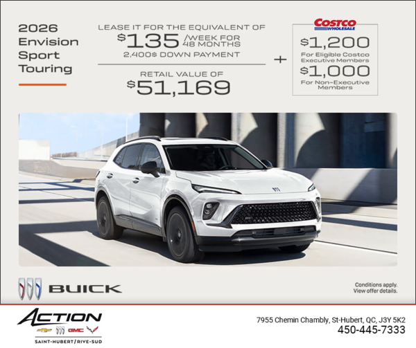 Get the 2026 Buick Envision