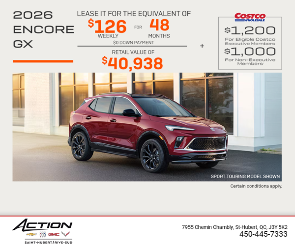 Get the 2026 Buick Encore GX
