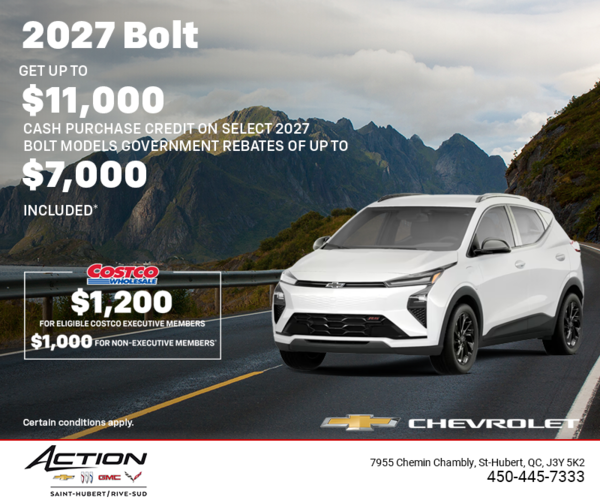 Get the 2027 Chevrolet Bolt
