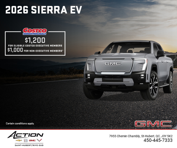 The 2026 GMC Sierra EV