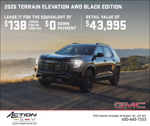The 2026 GMC Terrain