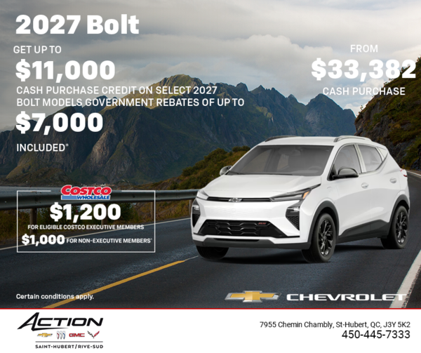 Get the 2027 Chevrolet Bolt