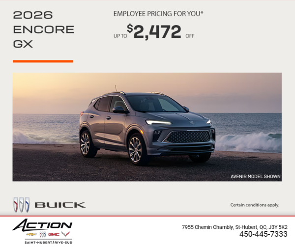 Get the 2026 Buick Encore GX