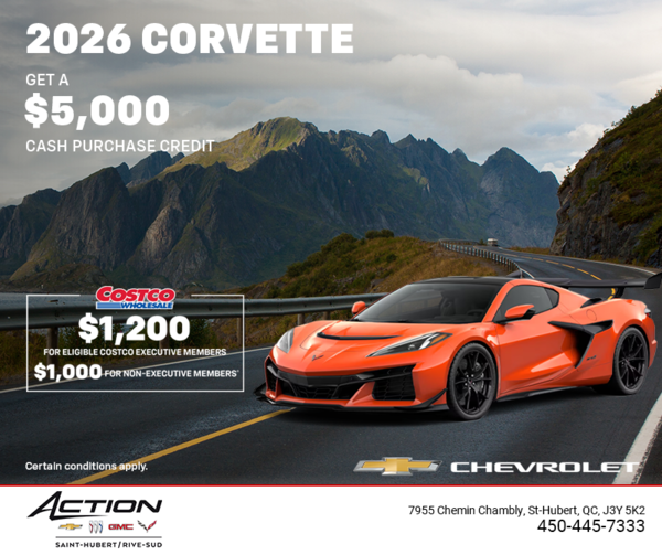 Get the 2026 Chevrolet Corvette