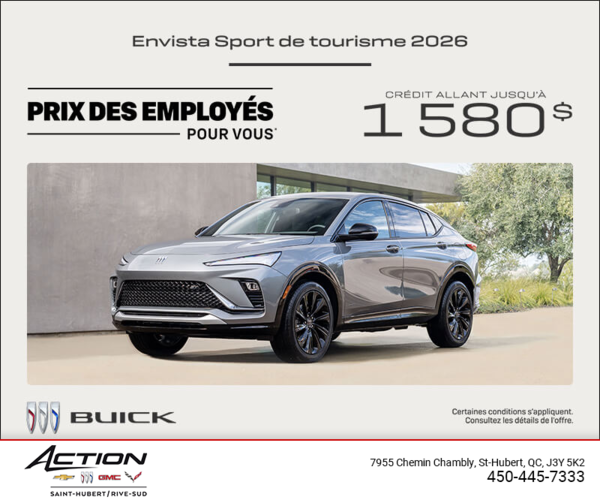 Procurez-vous la Buick Envista