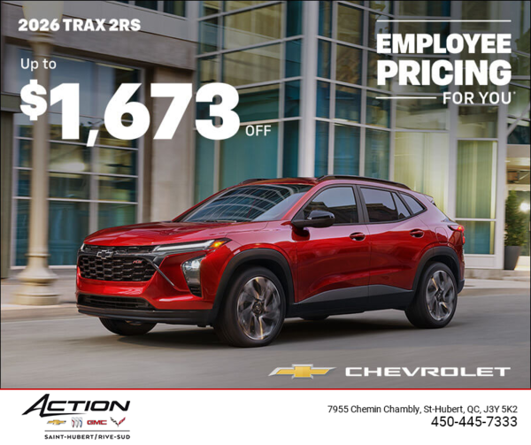 The 2026 Chevrolet Trax 2RS