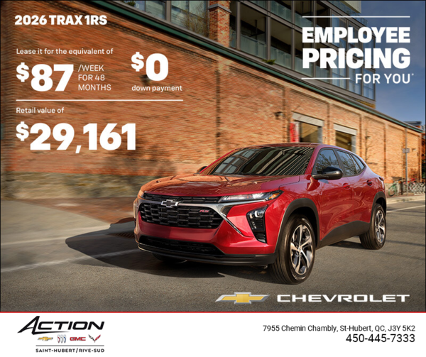 The 2026 Chevrolet Trax 2RS
