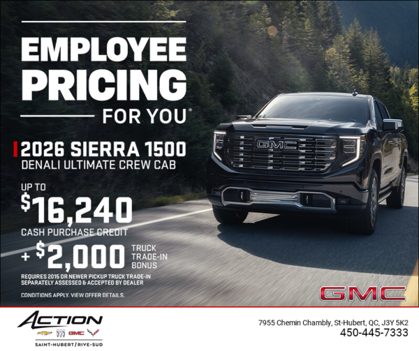 The 2026 GMC Sierra 1500 Denali Ultimate