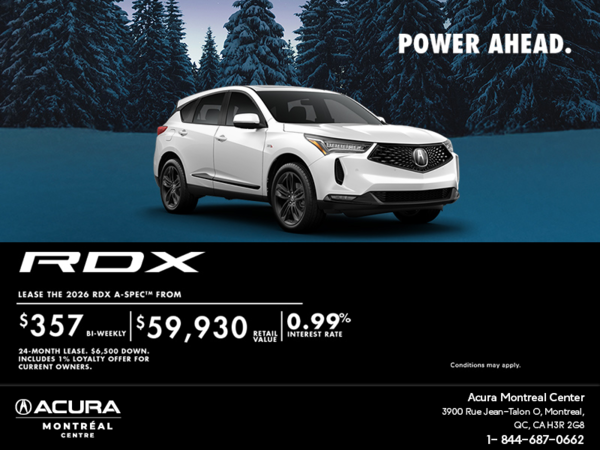 2026 Acura RDX