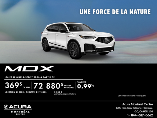Acura MDX 2026