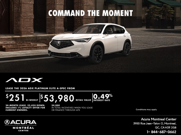 2026 Acura ADX