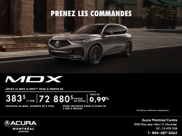 Acura MDX 2026