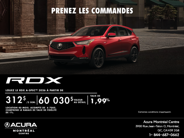 Acura RDX 2026