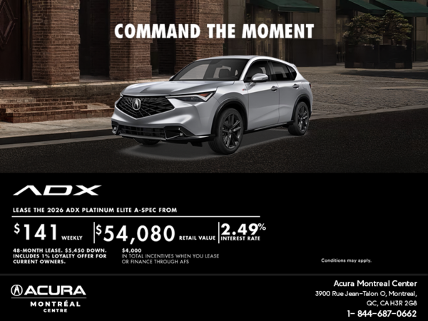 2026 Acura ADX