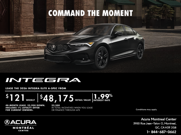 2026 Acura Integra