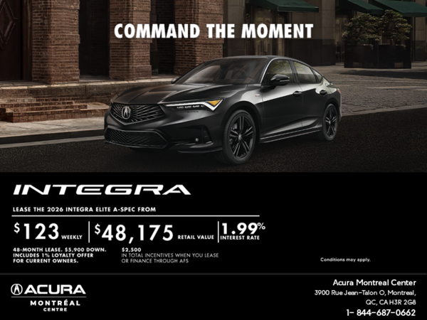 2026 Acura Integra