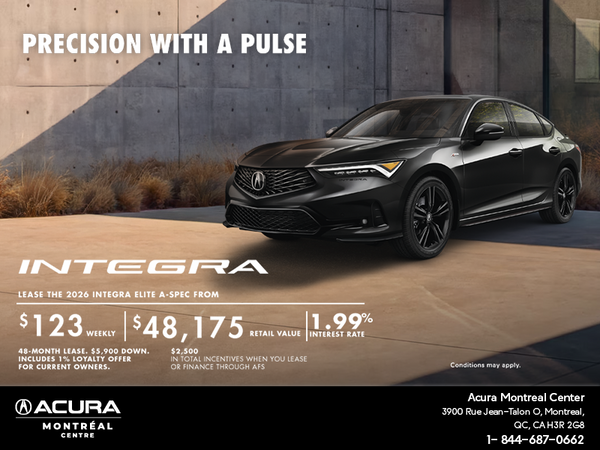 2026 Acura Integra