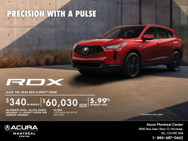 2026 Acura RDX