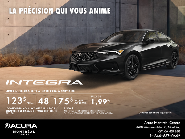 Acura Integra 2026