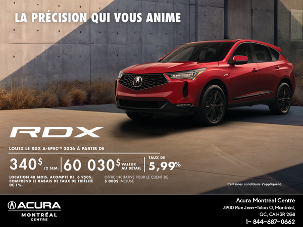 Acura RDX 2026