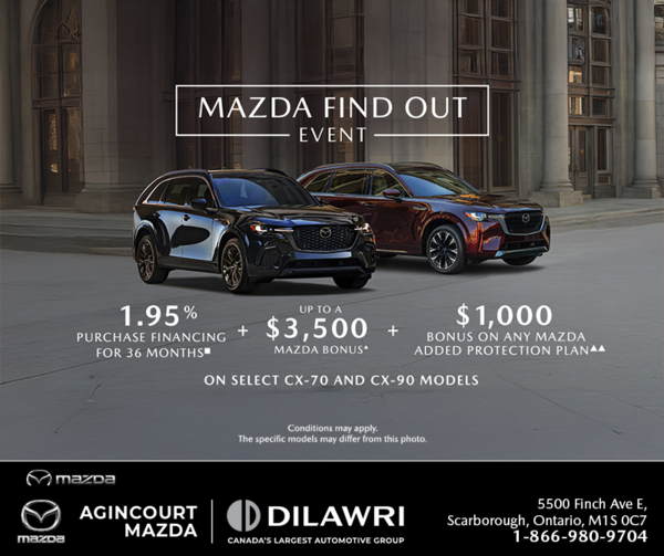 The Mazda Find Out event