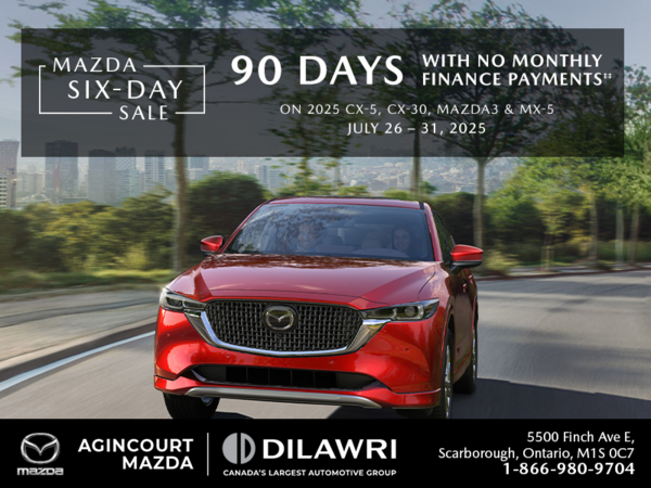 The Mazda Six-Day Sale