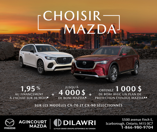 L'événement Choisir Mazda