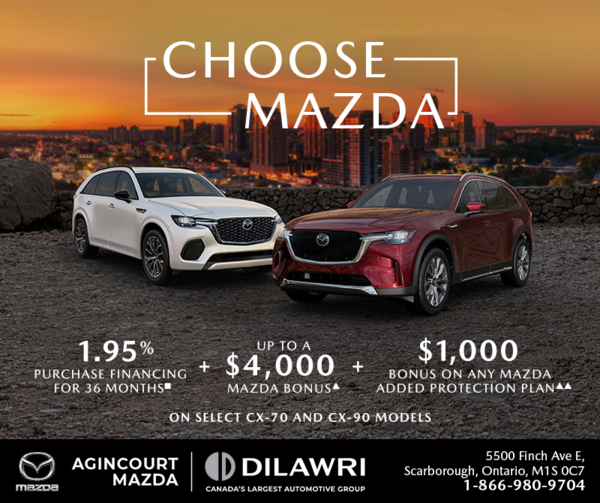 The Choose Mazda event