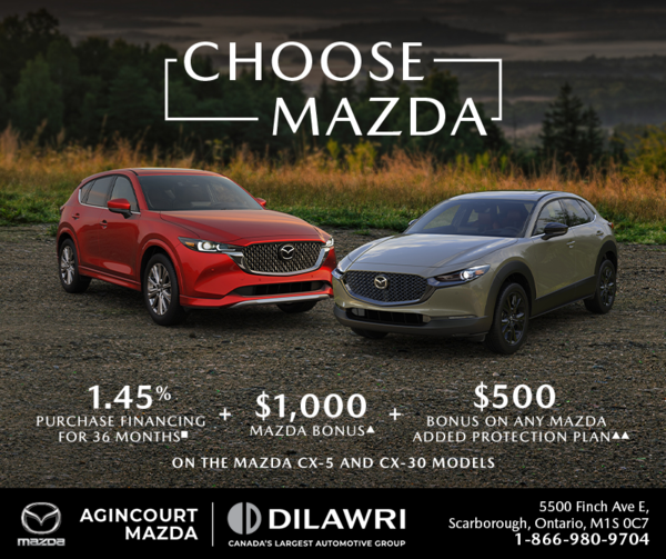 The Choose Mazda event