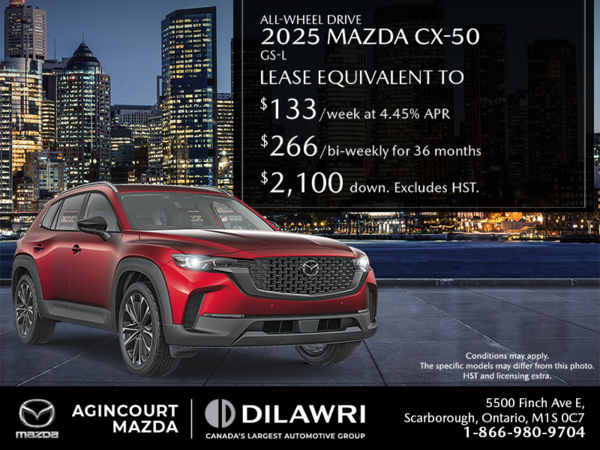 Get the 2025 Mazda CX-50