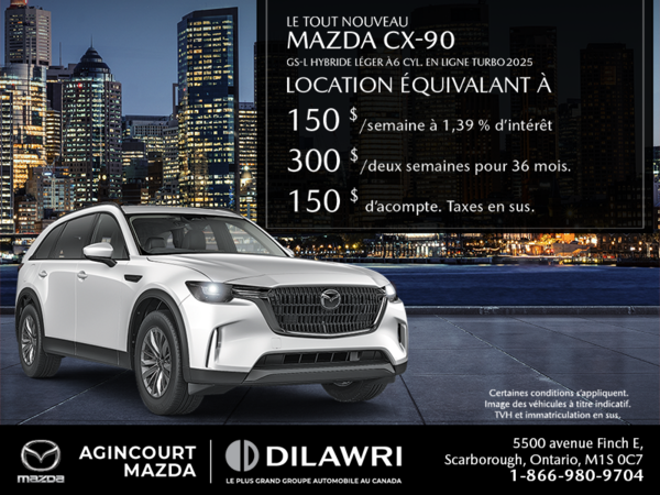 Procurez-vous le Mazda Cx-90 Mhev 2025