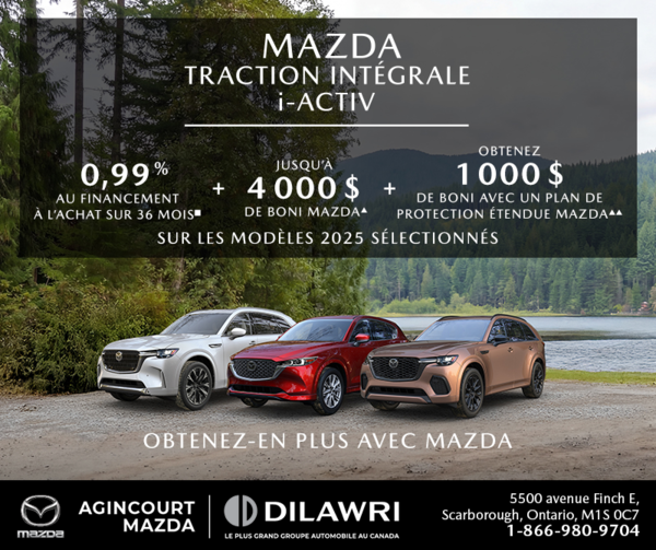 L'événement du mois Mazda