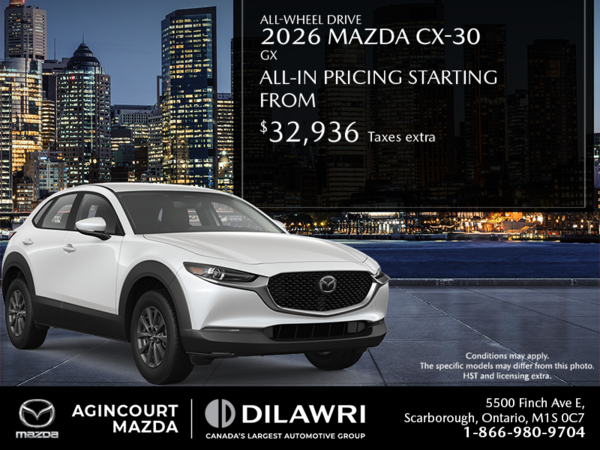 Get the 2026 Mazda CX-30