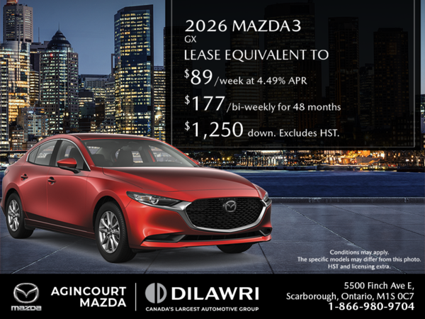 Get the 2026 Mazda3