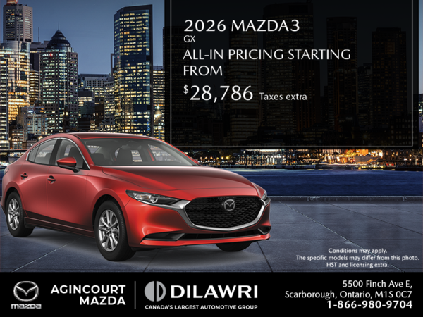 Get the 2026 Mazda3