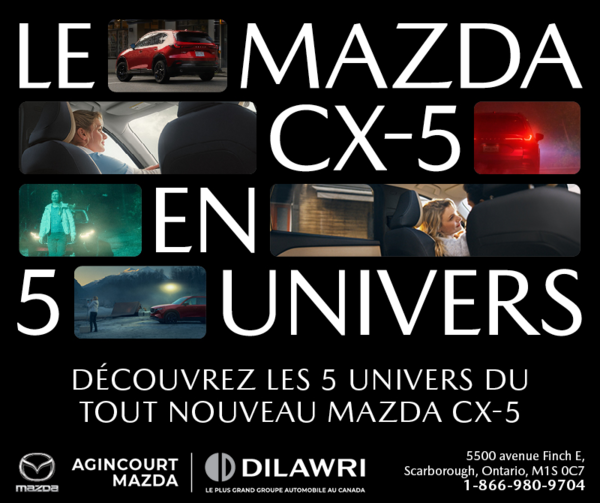 Le Mazda CX-5 en 5 univers