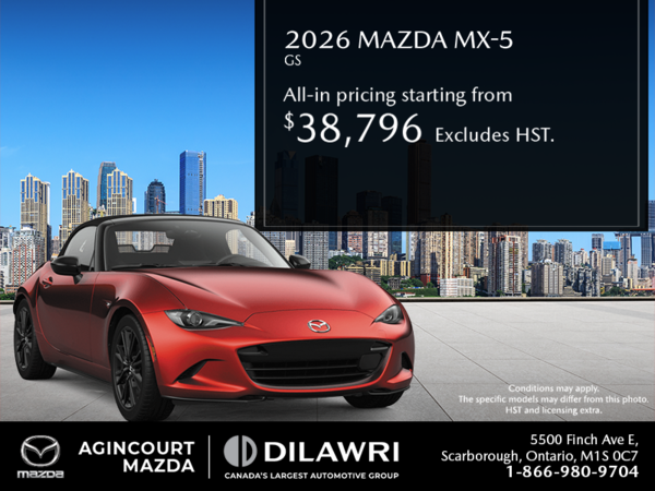 Get the 2026 Mazda MX-5