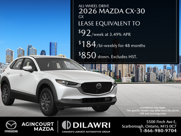 2026 Mazda CX-30