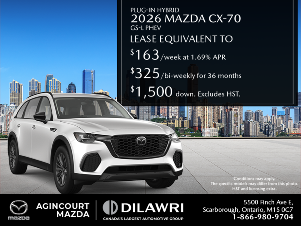 2026 Mazda CX-70 Plug-In Hybrid