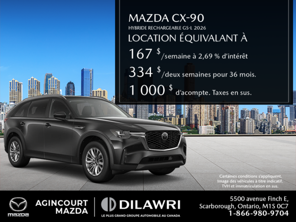 Mazda CX-90 Plug-In Hybrid 2026