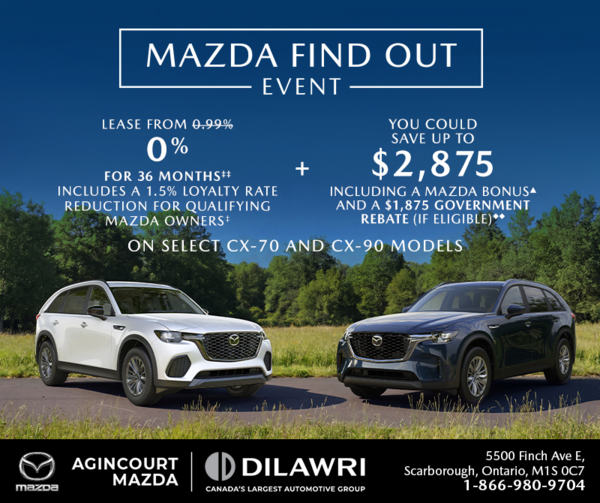 Mazda Find Out Event