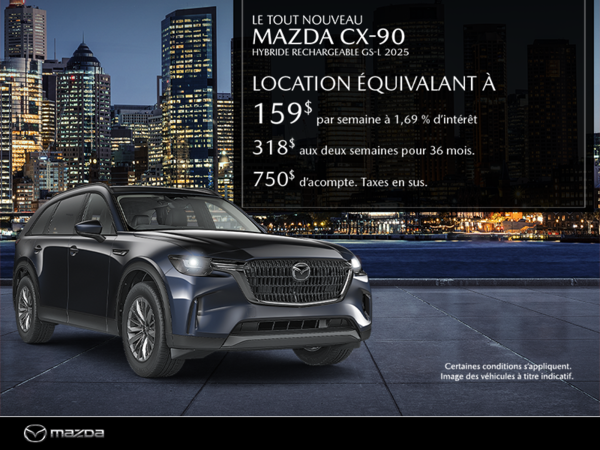 Procurez-vous le Mazda Cx-90 Phev 2025
