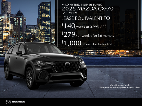 Get the 2025 Mazda CX-70 MHEV