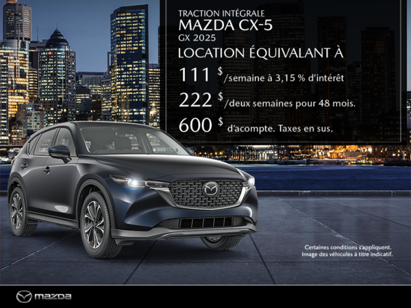 Procurez-vous le Mazda Cx-5 2025