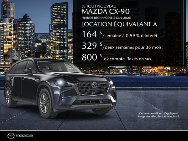 Procurez-vous le Mazda Cx-90 Phev 2025