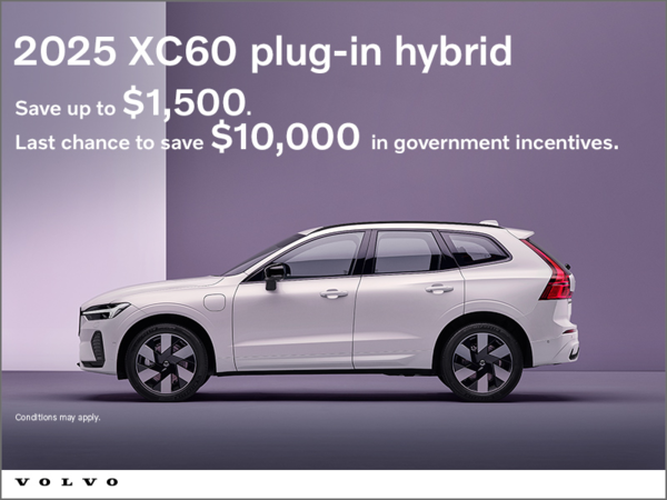 The 2025 Volvo XC60 Plug-inhybrid